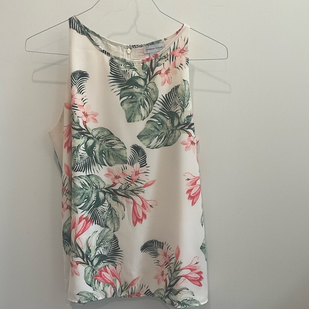 Floral Sleeveless Top